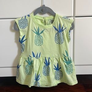 Tea Collection baby girl onesie/skirt